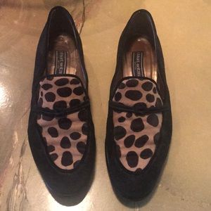 Stuart Weitzman Leopard print women’s loafer Sz 12